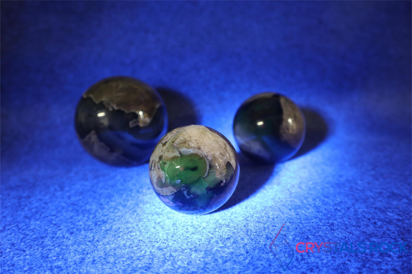 Volcano Agate Spheres