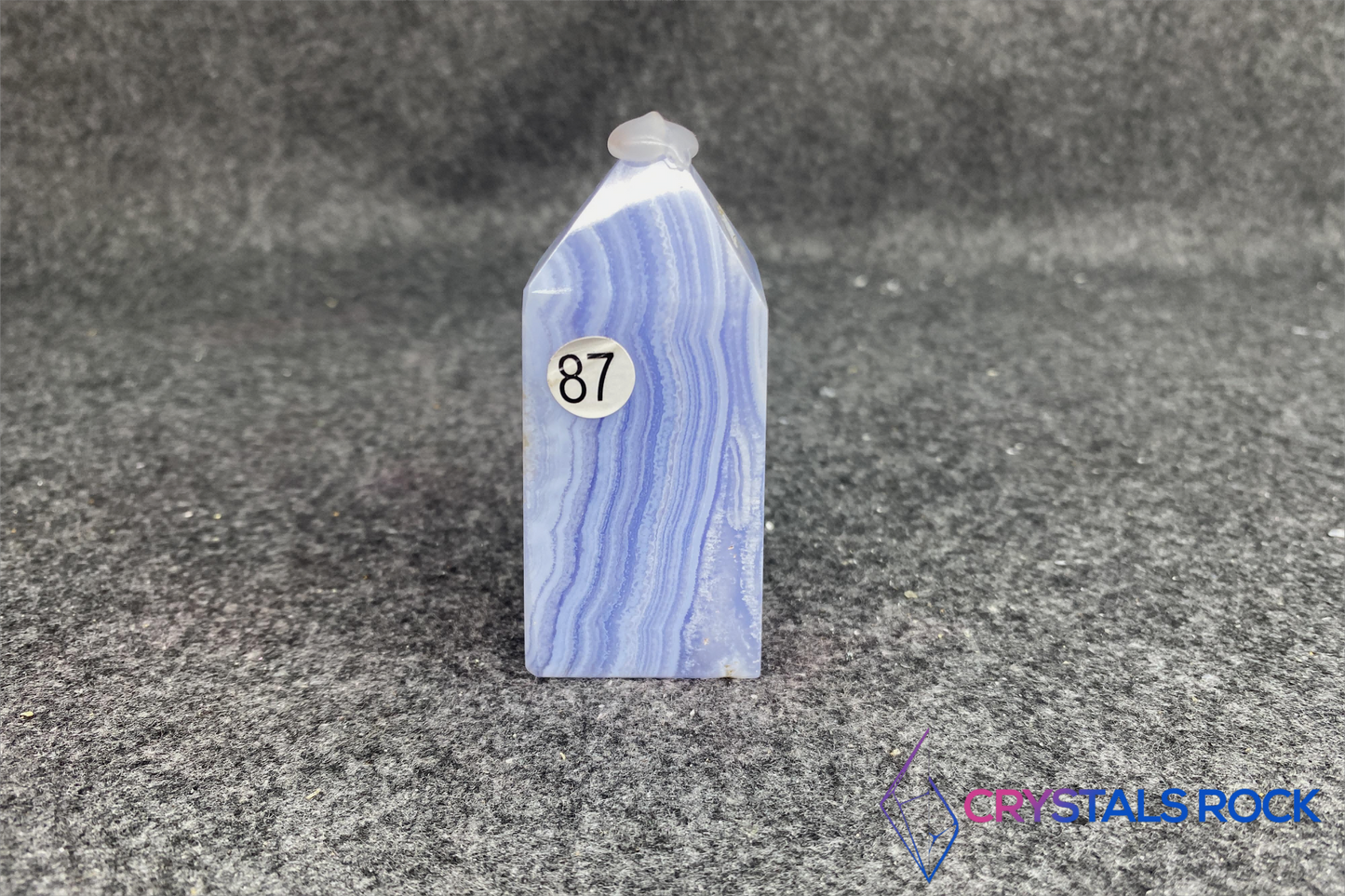 Blue Lace Agate Towers.